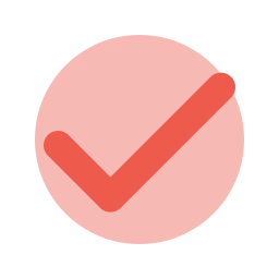 Check icon, Flat style