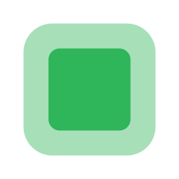 Checkbox empty icon, Flat style