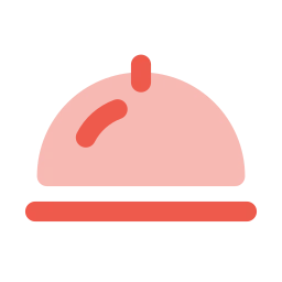Cloche icon, Flat style