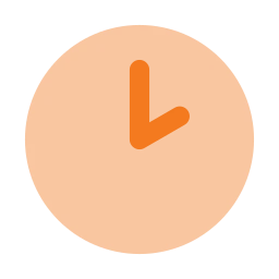 Clock 2 icon, Flat style