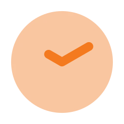 Clock icon, Flat style
