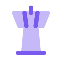Control tower icon, Flat style