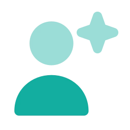 Creator icon, Flat style
