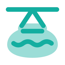 Dahi handi icon, Flat style