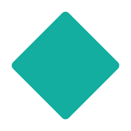 Diamond icon, Flat style