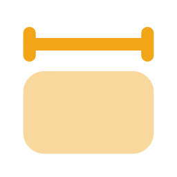 Dimensions icon, Flat style