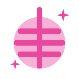 Disco ball icon, Flat style
