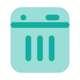 Dishwasher icon, Flat style