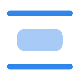 Distribute vertical icon, Flat style