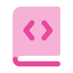Documentation icon, Flat style