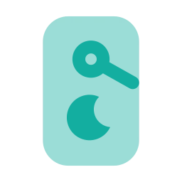 Door hanger icon, Flat style