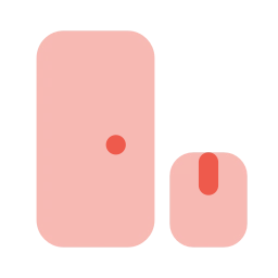 Doorstep delivery icon, Flat style