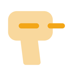 Drill icon, Flat style