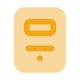 Electric meter icon, Flat style