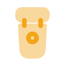Electric shaver icon, Flat style