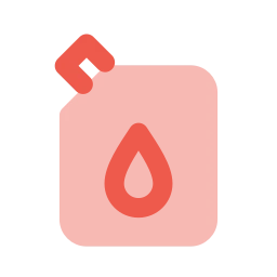 Engine oil icon, Flat style
