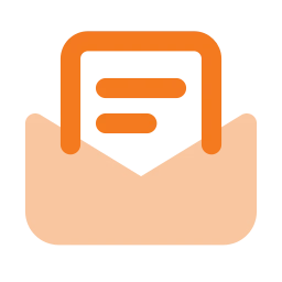 Envelope letter icon, Flat style