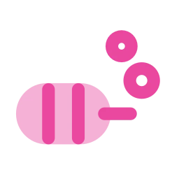 Exhaust pipe icon, Flat style