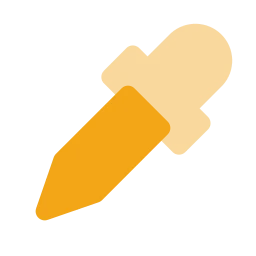 Eyedropper icon, Flat style