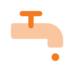 Faucet icon, Flat style