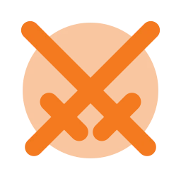Fencing icon, Flat style