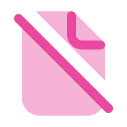File off icon, Flat style