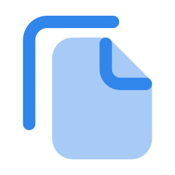Files icon, Flat style