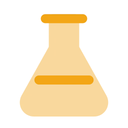 Flask icon, Flat style