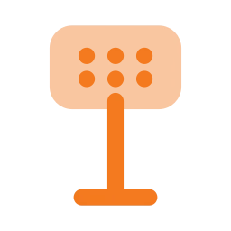 Floodlight icon, Flat style