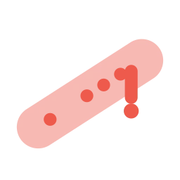 Flute icon, Flat style