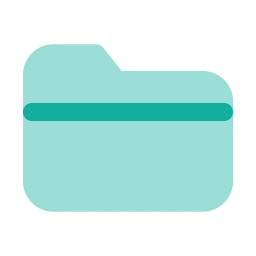 Folder icon, Flat style