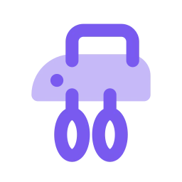 Hand mixer icon, Flat style