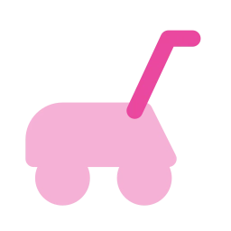 Lawn mower icon, Flat style