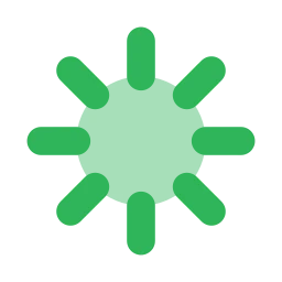 Loader icon, Flat style