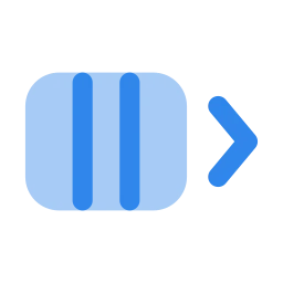 Message queue icon, Flat style