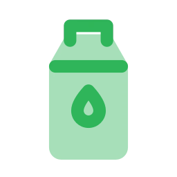 Milk icon, Flat style