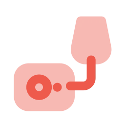 Nebulizer icon, Flat style
