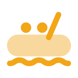 Raft icon, Flat style