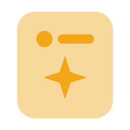 Recommended post icon, Flat style