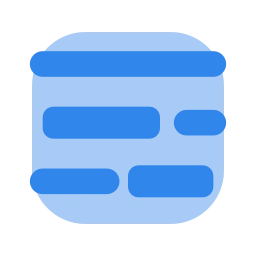 Redact icon, Flat style