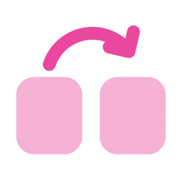 Redirect icon, Flat style