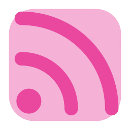 Rss icon, Flat style