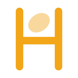 Rugby posts icon, Flat style