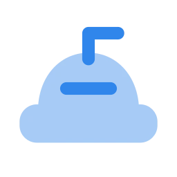 Sander icon, Flat style