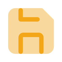 Save icon, Flat style