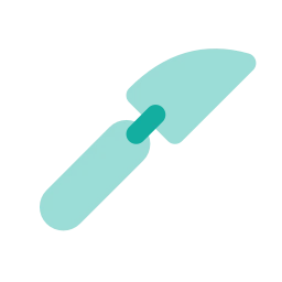 Scalpel icon, Flat style