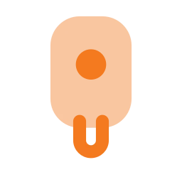 Security key icon, Flat style