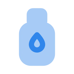 Shampoo icon, Flat style