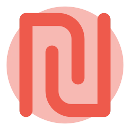 Shekel sign icon, Flat style