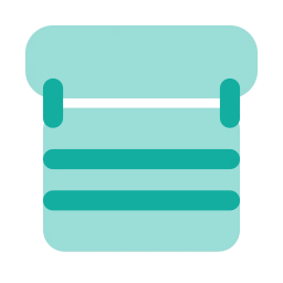 Shop shutter icon, Flat style